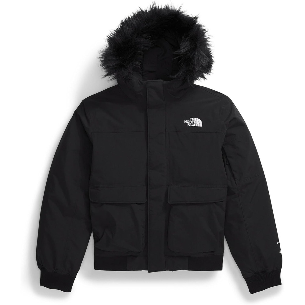 The North Face Teen Boys/Girls Sz Small (7/8) McMurdo Hooded Jacket Parka Black